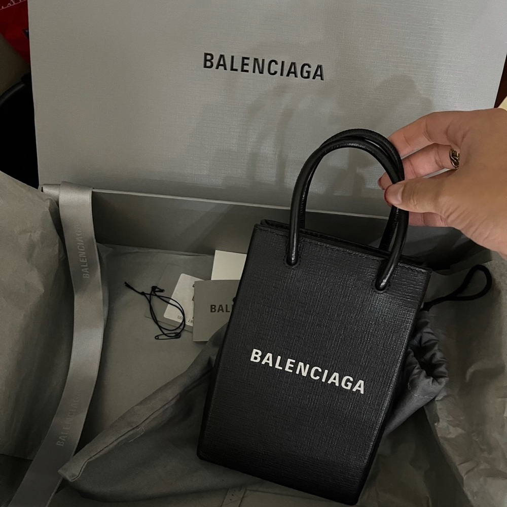 Balenciaga mini shopping bag